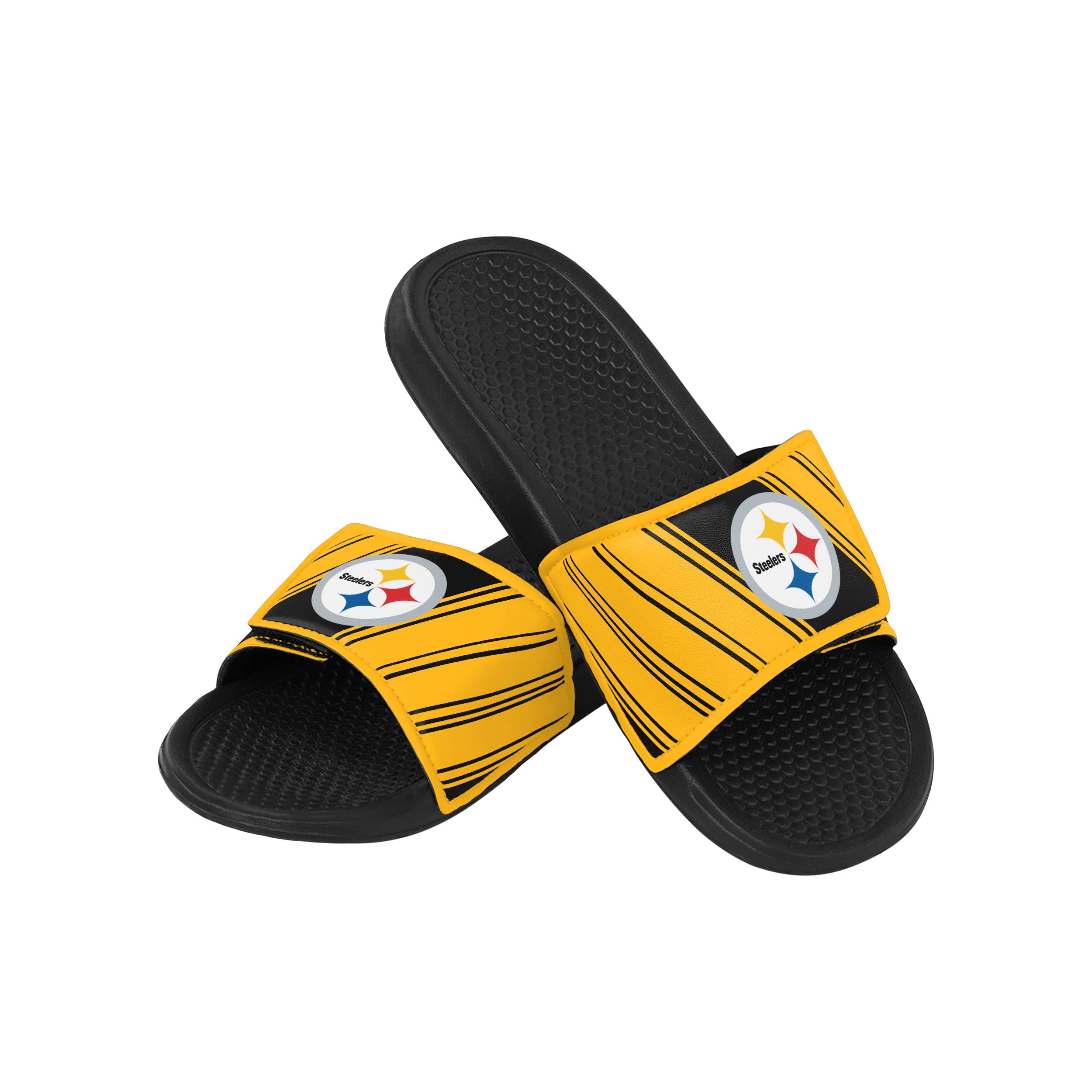 Foco Nfl Pittsburgh Steelers Mens Legacy Sport Slide - Xl