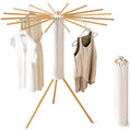 HEILAIYI Tripod Clothes Drying Rack,Space Saving Laundry Drying Rack,Drying Rack Clothing Foldable,Clothes Dryer Rack,Folding Cl