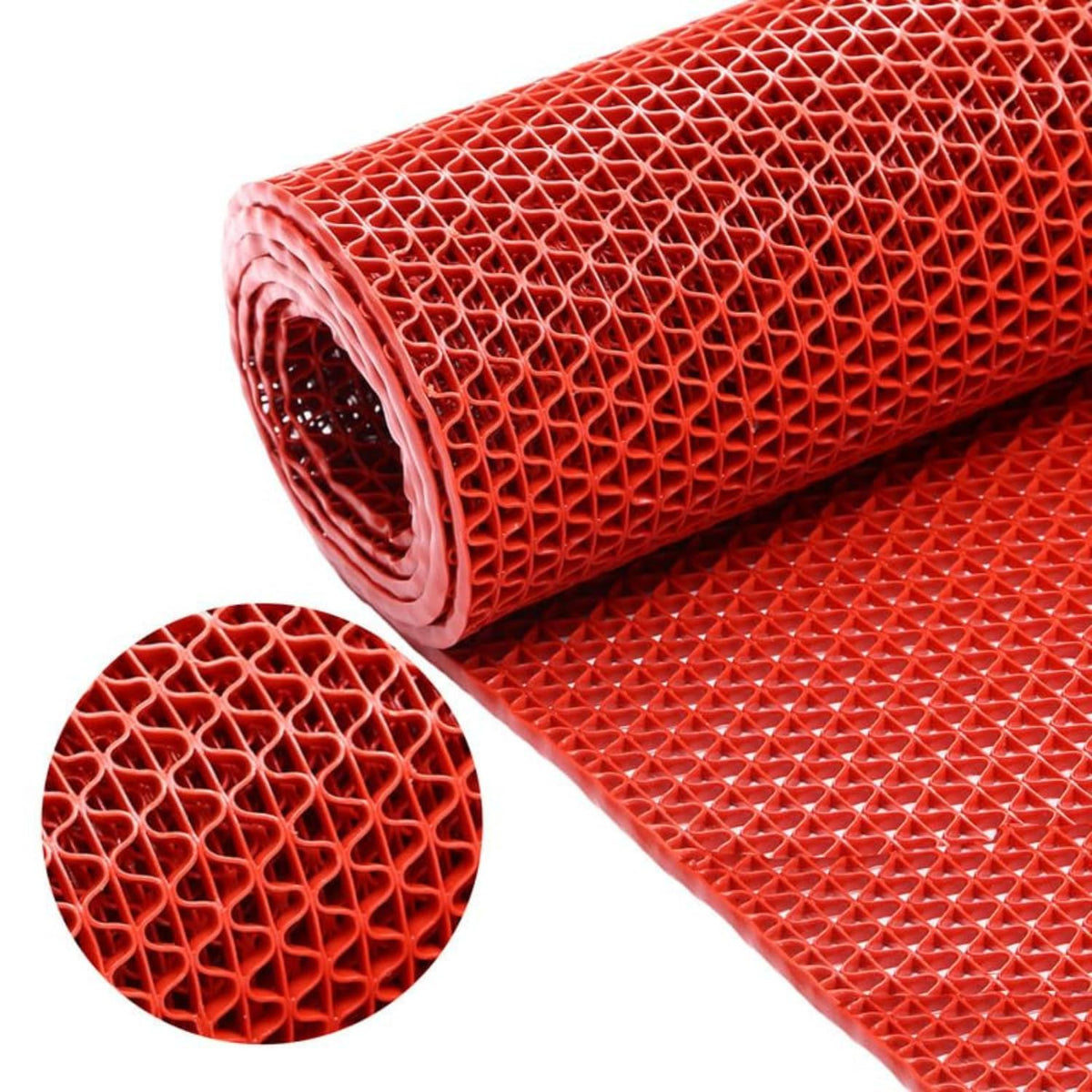 Bear Grips Zig Zag AntiSkid PVC mat for Bathroom Floor, Kitchen, Wet Areas, Stairs Landing, Poolside, Main Door entrances, and 