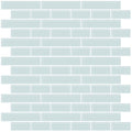 In Home NH2361 Sea Glass Peel & Stick Backsplash Tiles, Blue