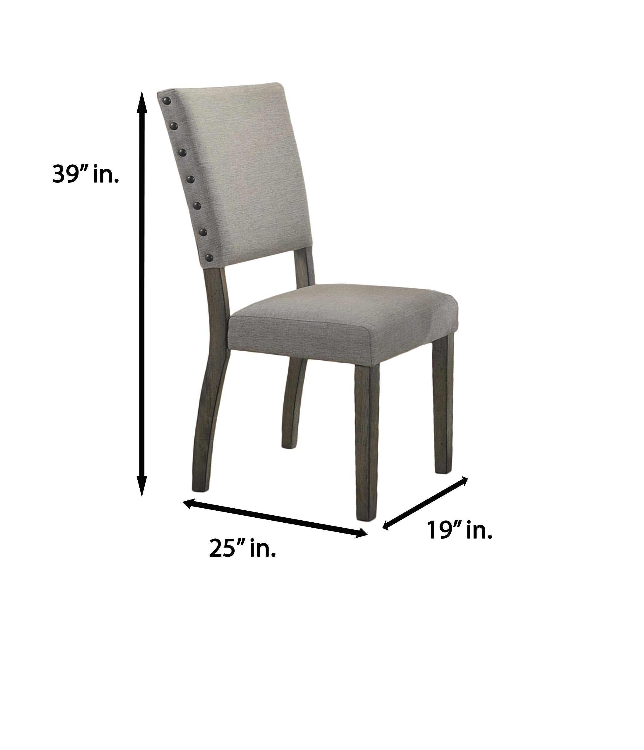 Best Master Furniture 5 Piece Dining Table Set Gray