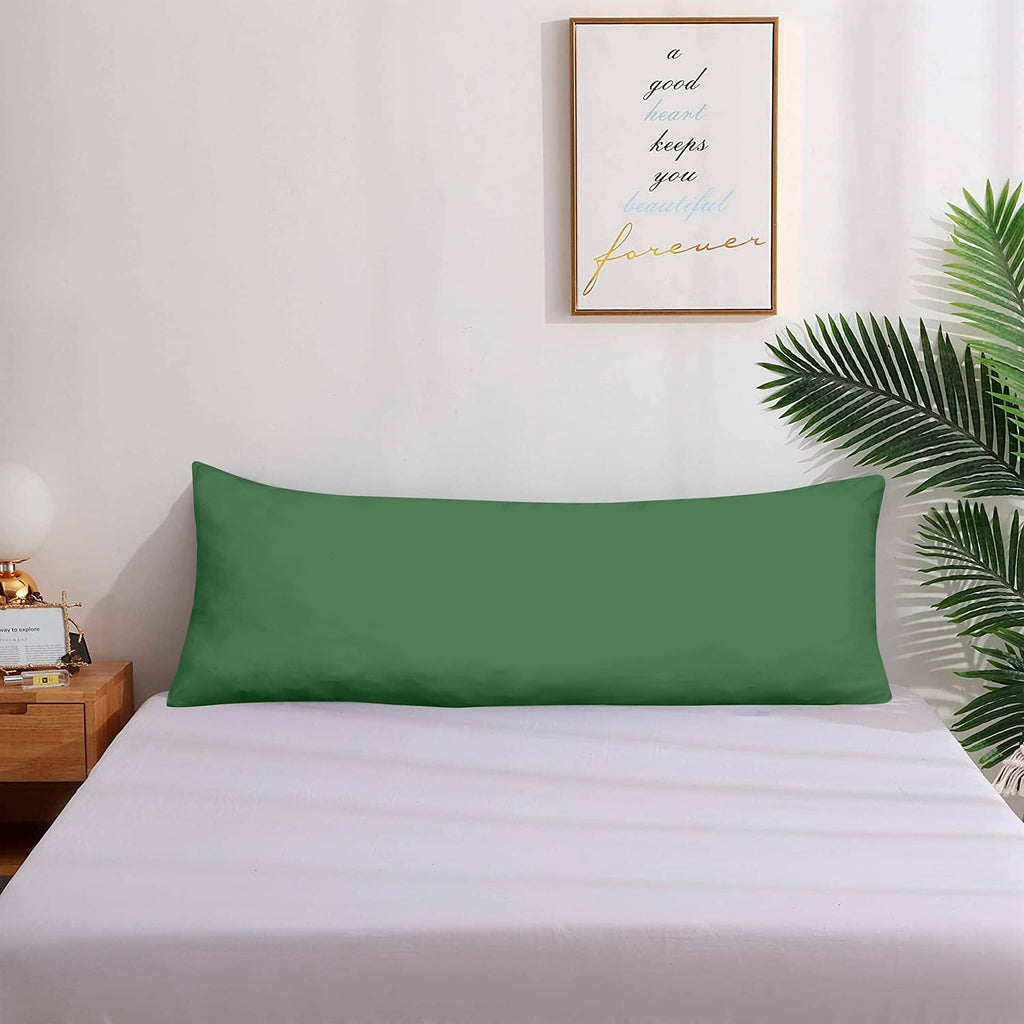 Royale Linens Body Pillow Cover - Double Brushed 1800 Microfiber - 20''X54'' With Hidden Zipper Closure - Wrinkle & Fade Resista