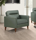 Coaster Jonah Upholstered Track Arm Accent Club Chair Green