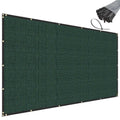 Sunnyroyal Privacy Fence Screen Heavy Duty Windscreen Net Fabric With Brass Grommets Outdoor 4' X 134' Green