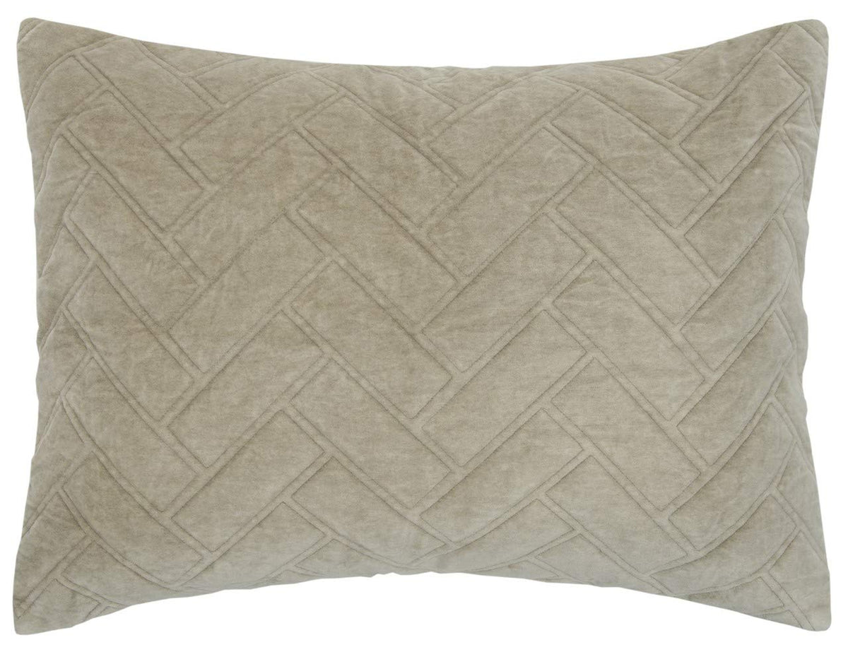 Rizzy Home Dohbq4722Nt009092 Doh Collection By Riviera Natural Queen Quilt, Indigo, 90&quot; X 92&quot;