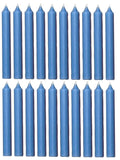 Biedermann & Sons Chime or Tree Candles Box, Light Blue, 4-Inch, 20-Count