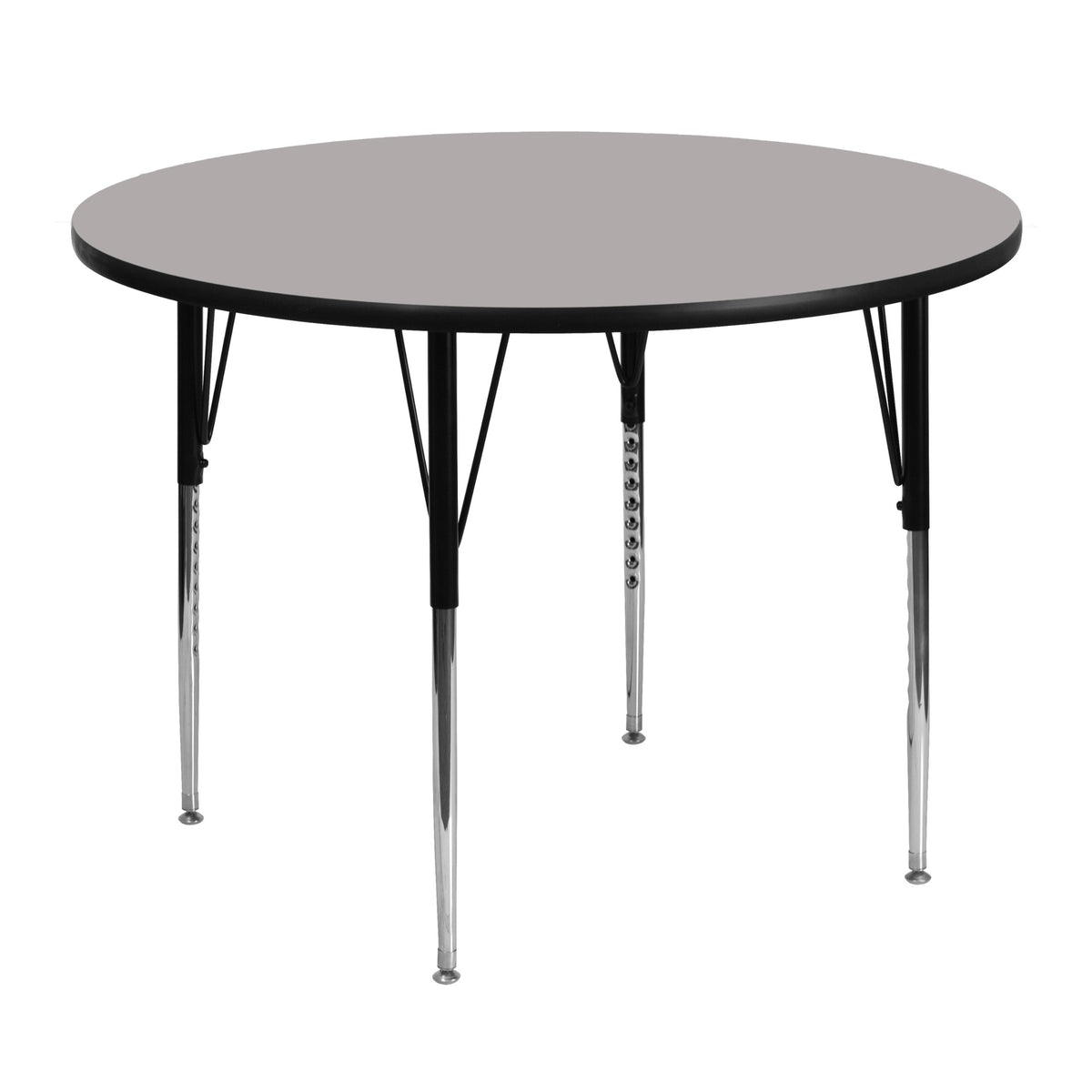 Flash Furniture 48 RND Grey Activity Table, 48&quot;W x 48&quot;D x 30.25&quot;H, Gray