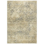 Rizzy Home Alora Decor Euphoria 3' X 5' Damask Beige/Gray/Rust/Blue Hybrid Area Rug