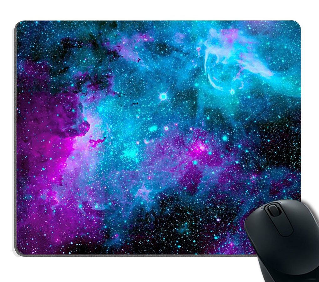 Smooffly Mouse Pad Pad-001 Galaxy Customized Rectangle Non-Slip Rubber Mousepad Gaming Mouse Pad