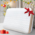 Sofslee Memory Foam Pillow Standard Size Medium Firm Pillow For Sleeping,Orthopedic Bed Pillows For Stomach Back Or Side Sleeper