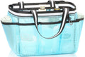 Ocim Large Portable Mesh Shower Caddy Bag Tote for Big Size Shampoo Bottles, Collapsible Quick Dry for College Dorm, Camping, Be