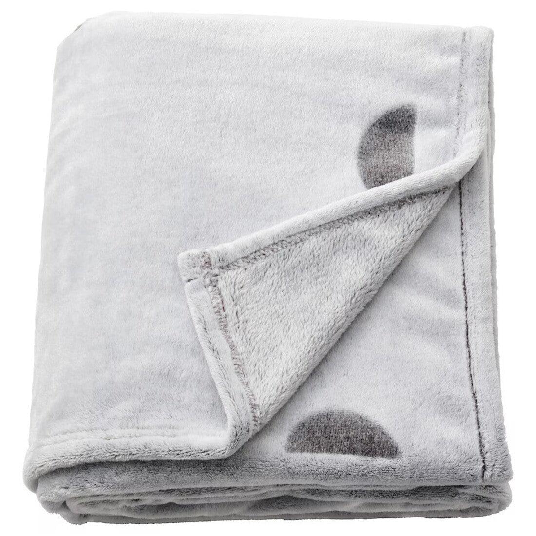 Ikea VNKRETS Blanket, Light Grey, 130x170 cm (51x67)