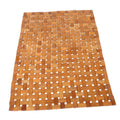FOMIYES Bamboo Bath Mat Portable NonSlip Shower and Sauna Floor Mat for Bathroom and Foldable Design Safe and Comfortable for H