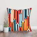 Sivya By Home Printed And Embroidered Cushion Cover 12X12 Inch  Pack Of 1 (Multicolor)