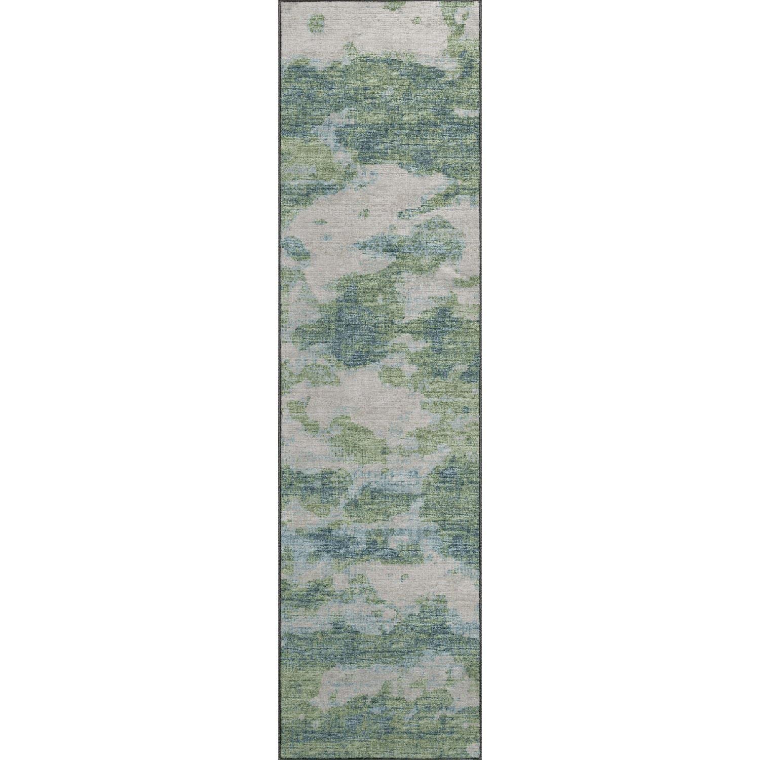 Camberly Cm6 Green Casual Rug Runner 2' 3" X 7 ' 6"