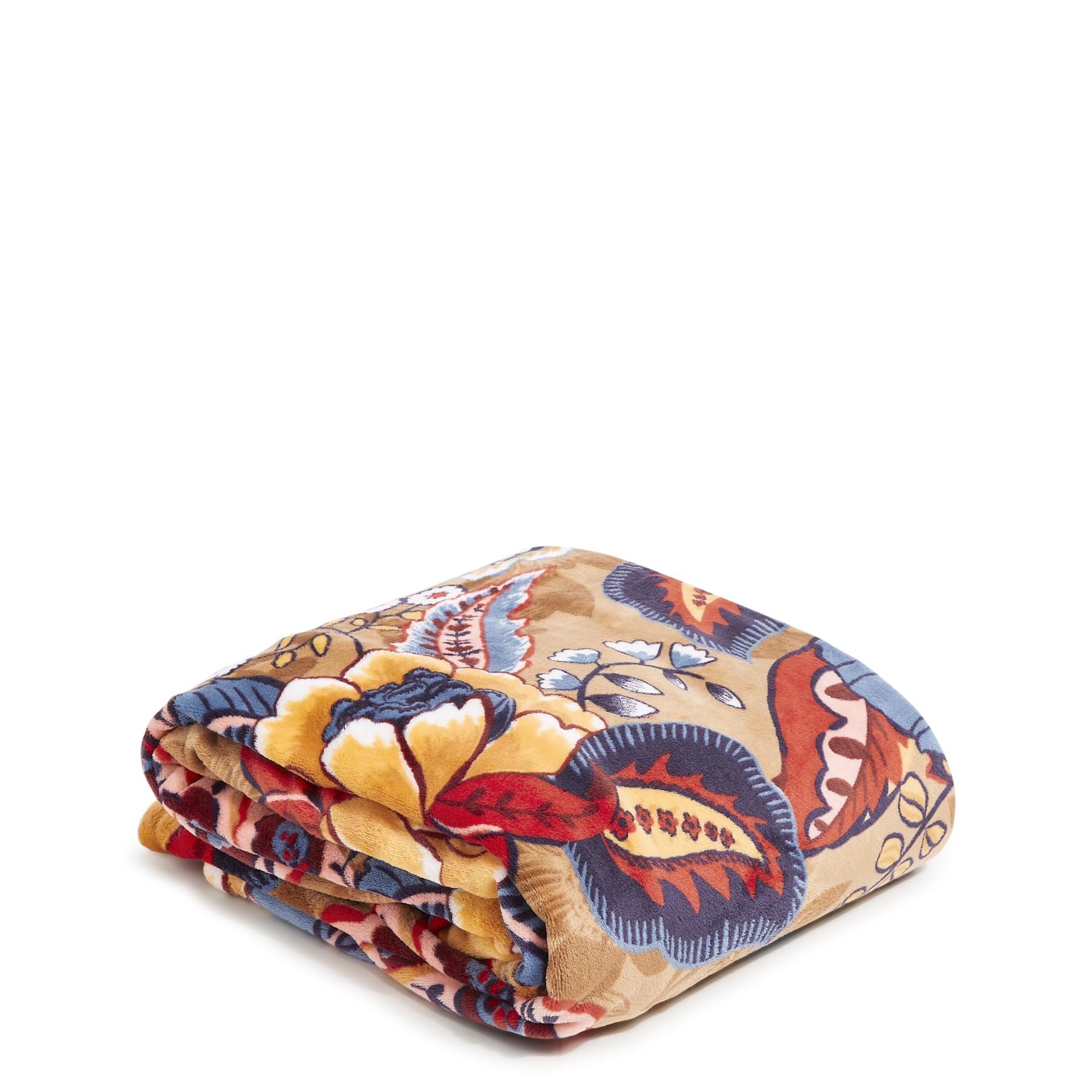 Vera Bradley Oversized Fleece Plush Throw Blanket, Botanical Beauty