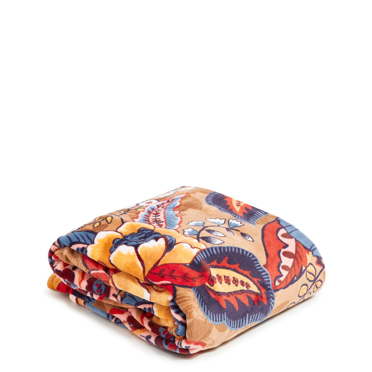 Vera Bradley Oversized Fleece Plush Throw Blanket, Botanical Beauty