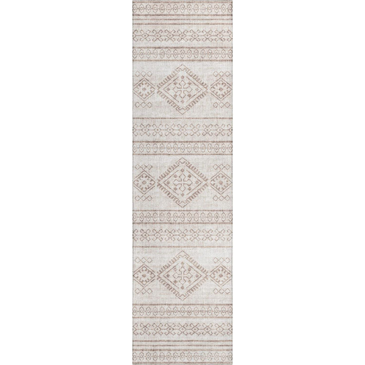 Sedona Sn14 Beige Transitional Rug Runner 2' 3&quot; X 7 ' 6&quot;