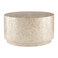 Perrin Capiz Mosaic Coffee Table