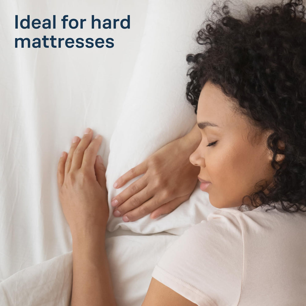 Niagara Cotton Full Mattress Topper - Pillow Top Mattress Cover Quilted Fitted Cooling Topper For Back Pain Deep Pocket Fits 20