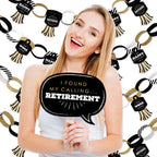 Big Dot Of Happiness Happy Retirement - Banner And Photo Booth Decorations - Retirement Party Supplies Kit - Doterrific Bundle