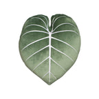 Philodendron Gloriosum Moody Green Leaf Throw Pillow, Decorative, Bed, Flower, Succulent Pillow Great For Plant Lovers, Green Th