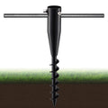 Factiongarden Umbrella Stands For Outside, Heavy Duty Beach Umbrella Sand Anchor Metal Outdoor Umbrella Base In Ground Umbrella