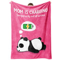 Craftique Gifts For Mom, Mom Birthday Gifts- Funny Soft Blanket For Mom- Birthday Gifts For Mom, Heartwarming Mom Gifts, New Mom