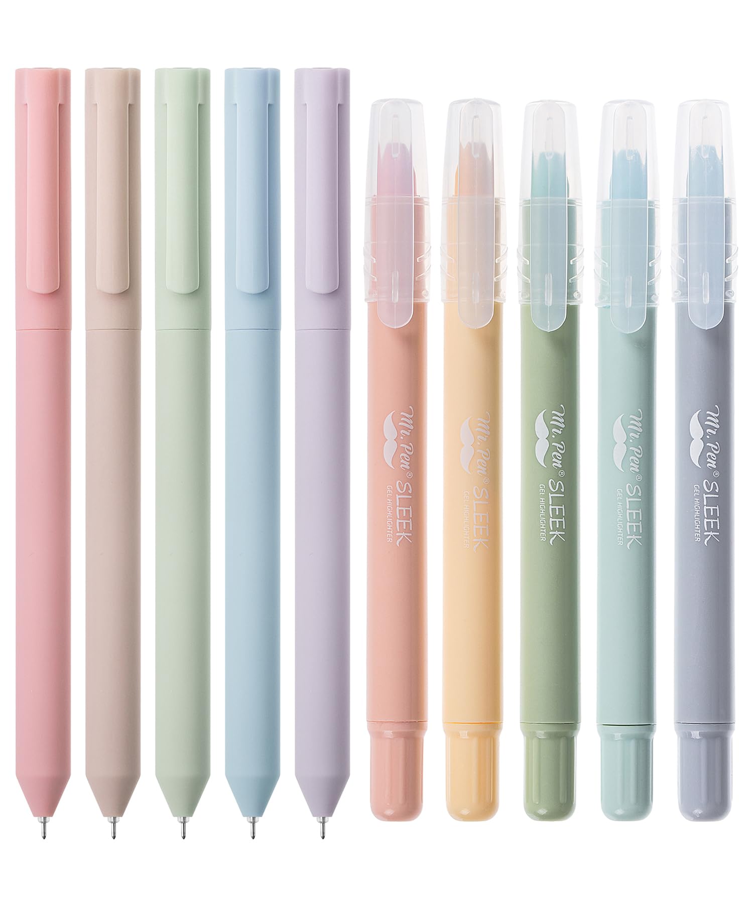 Mr. Pen- Bible Highlighters And Pens, 10 Pack, Gel Highlighters And Pens, Bible Journaling Kit