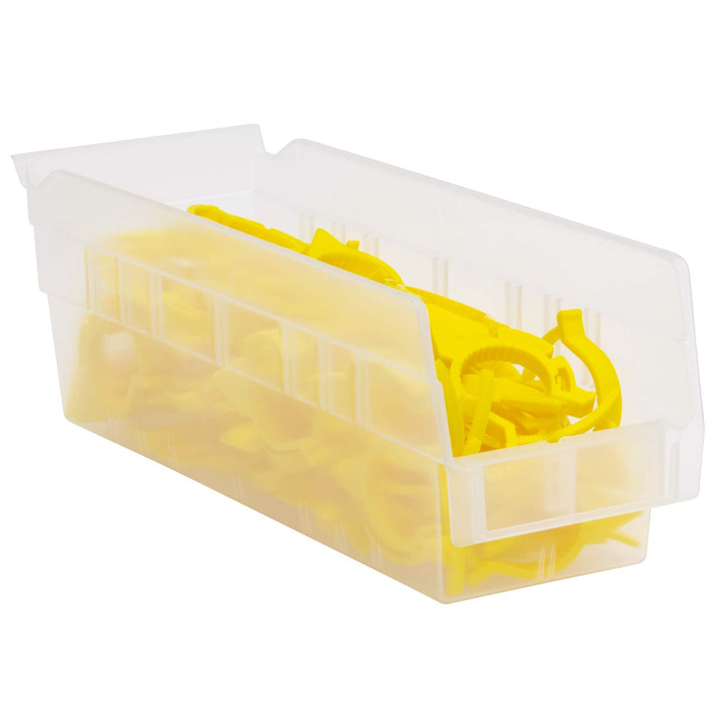 Akro-Mils 30120 Plastic Organizer And Storage Bins For Refrigerator, Kitchen, Cabinet, Or Pantry Organization, 12-Inch X 4-Inch