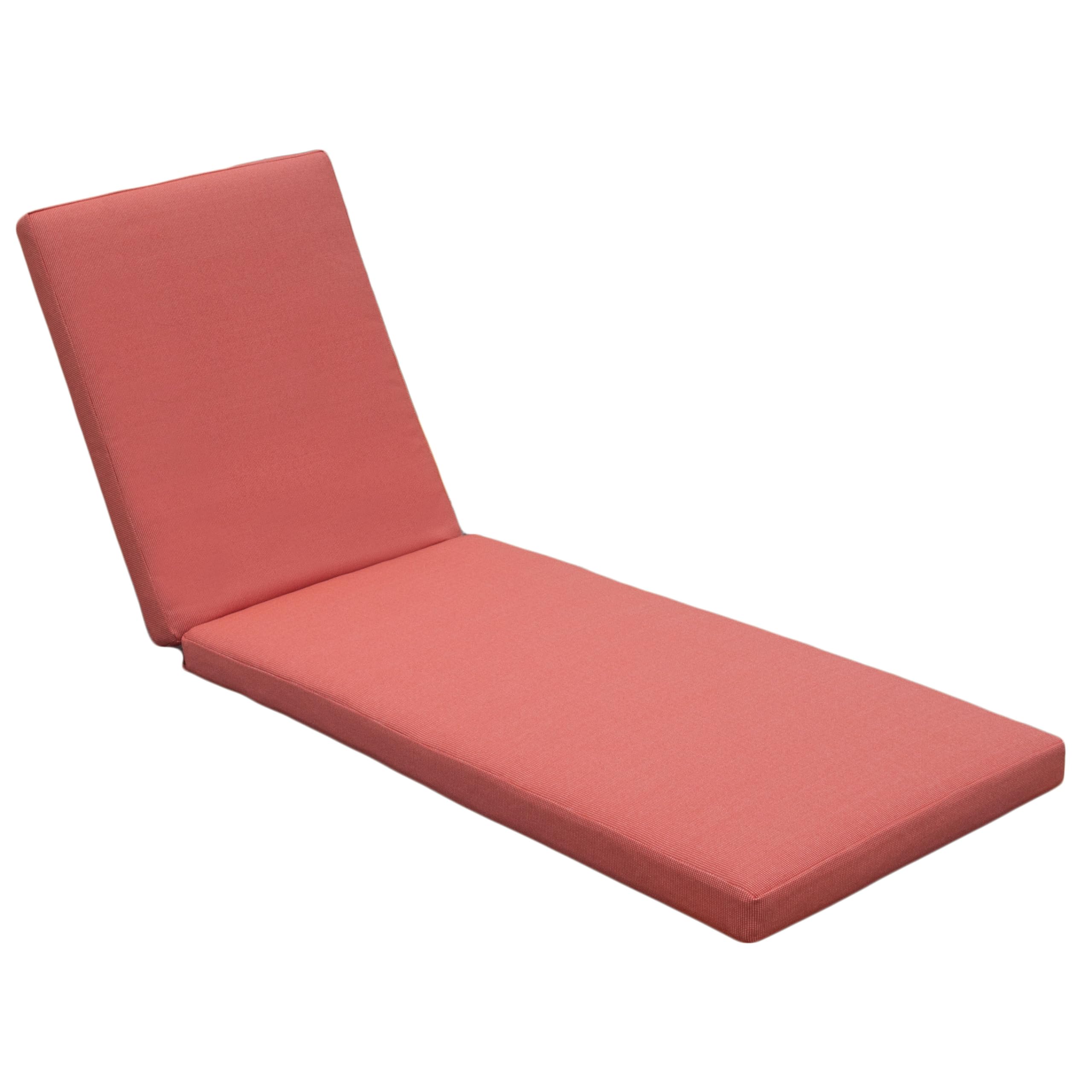Tommy Bahama Chaise Cushion, 26' X 77' X 2.5', Bamboo Bay Mango