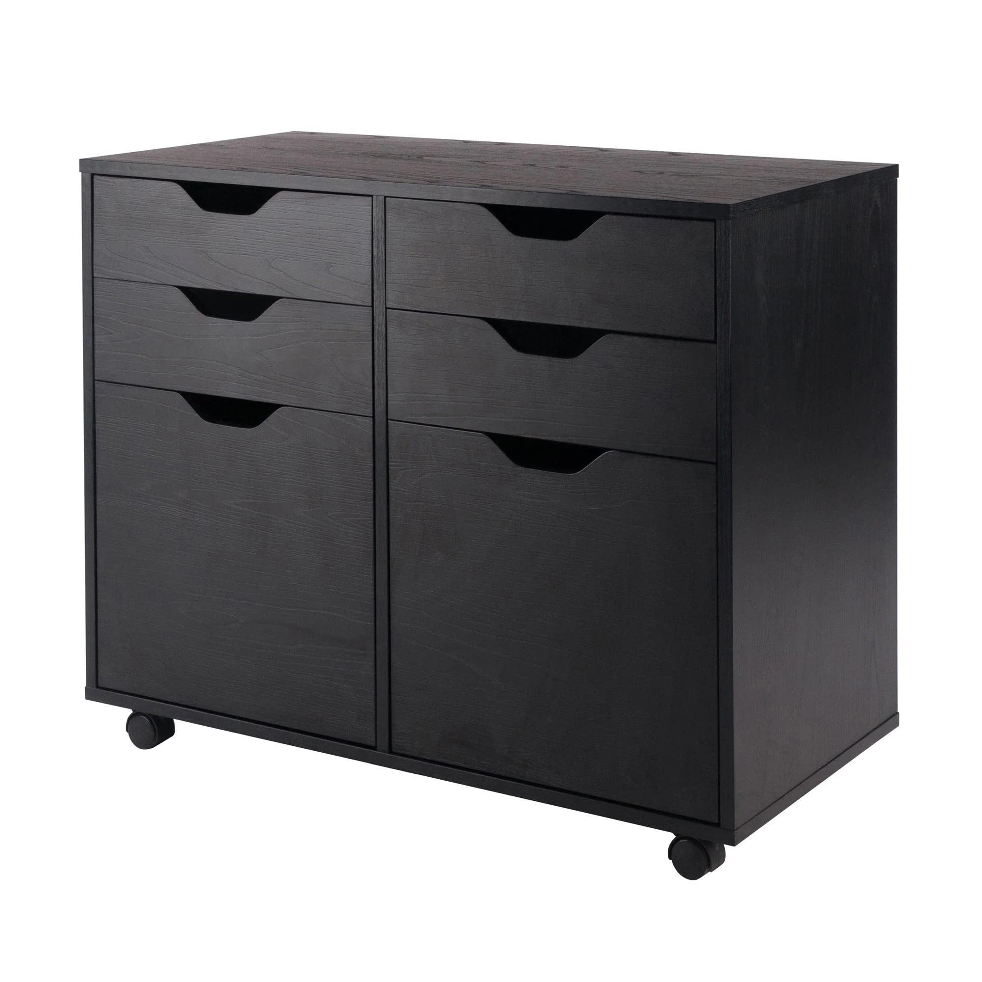 Winsome Wood Halifax cabinet, 26 H, Black