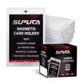 Supuca Magnetic Card Holder 20 Pack 35Pt One Touch Card Holder Trading Card Protectors For Baseball Card Sports Card, Clear