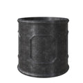 Meadow Series Poly Stone Planter Set in Black