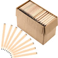 Yexiya Golf Pencils Bulk Half Pencils 2 Hb 3.5 Pre Sharpened Hexagonal Yellow Wood Mini Pencils For Kids School Classroom Baby S