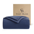 Cozy Bliss Deluxe DualSided Cooling Comforter Queen Size, UltraSoft Lightweight Breathable Silky Cooling Blankets With QMax>0