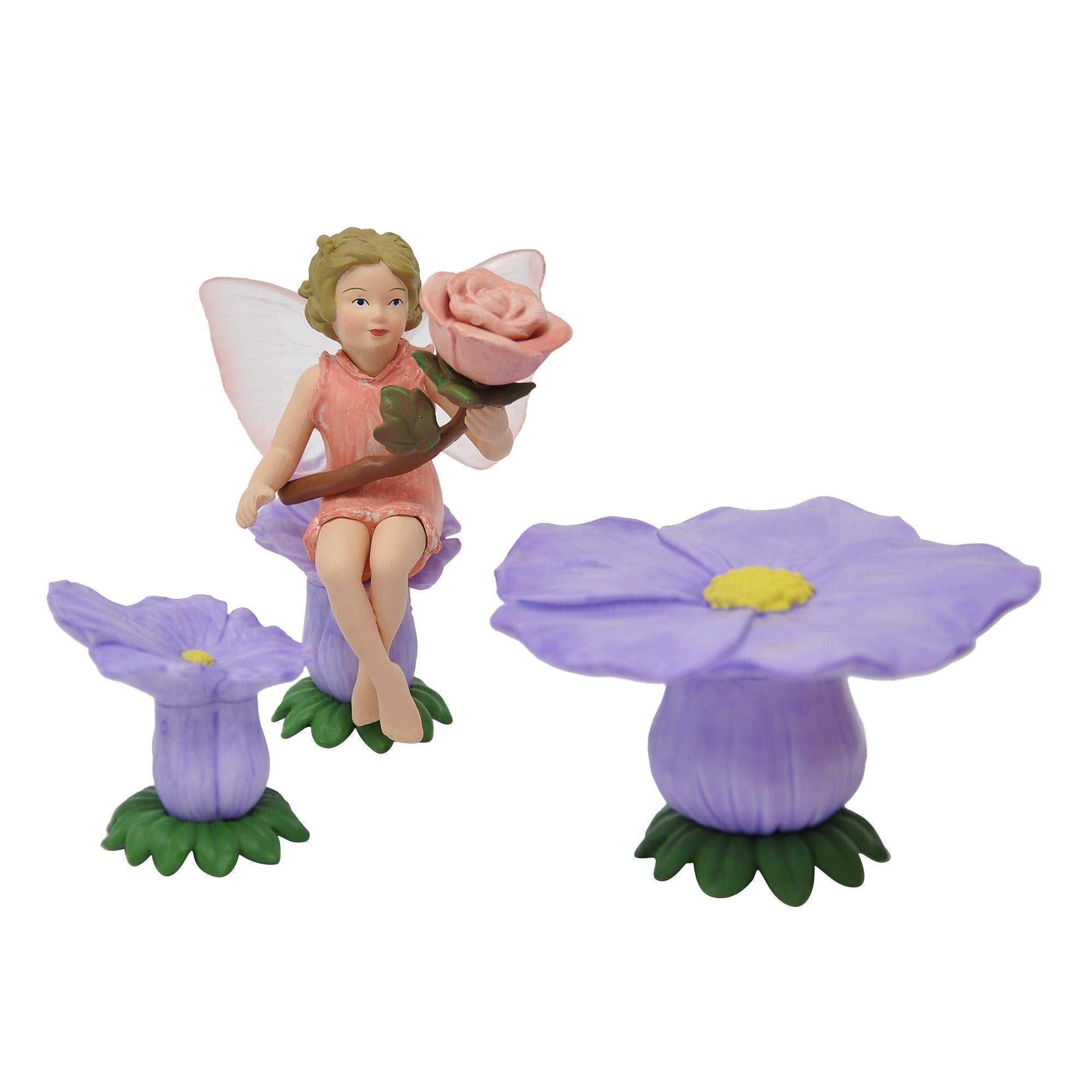 Flower Fairies Secret Garden - Rose Fairy & Accessories