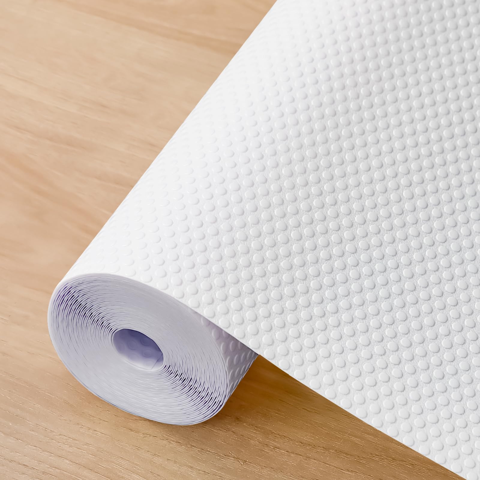 ALIUNI Shelf Liner for Kitchen Cabinets, 18 x 240 Drawer Liners Non-Adhesive, Thick Strong Grip Waterproof Washable Mats, Protec