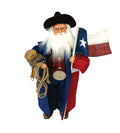 Santas Workshop 15 Texas Cowboy Santa, RED