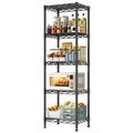 DurayLoly 15.8W 5Tier Narrow Wire Shelving, Adjustable shelf, for Kitchen
