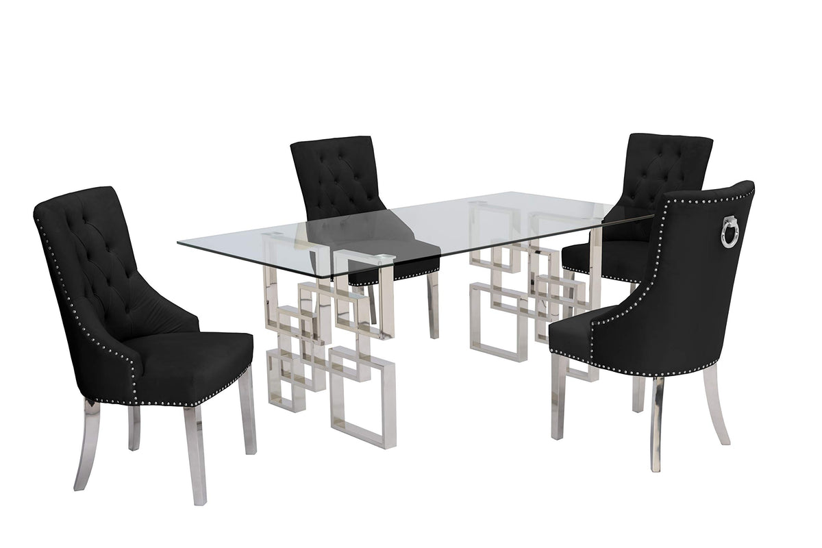 Best Quality Furniture Dining Sets, Black