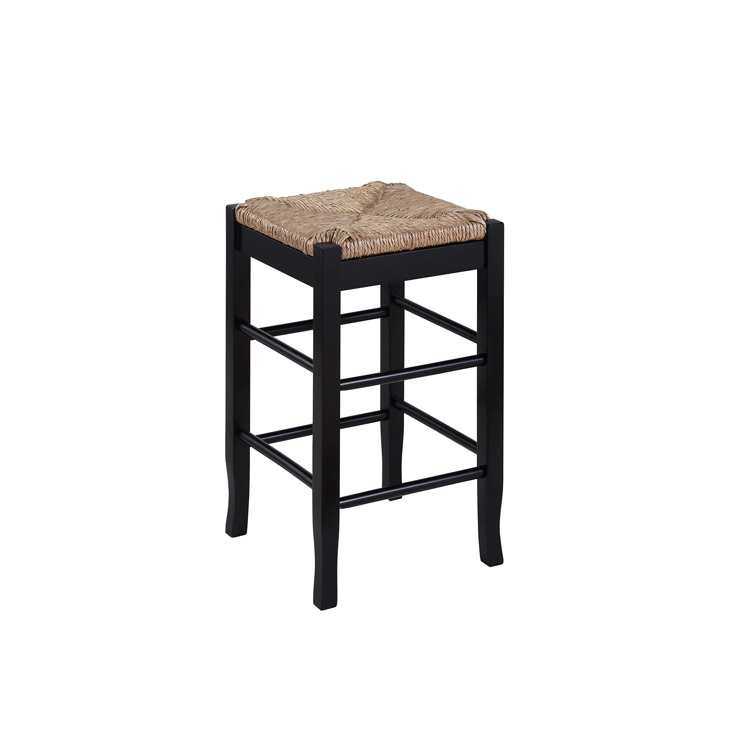Boraam Square Rush Seat Counter Height Stool - Thumbnail 2