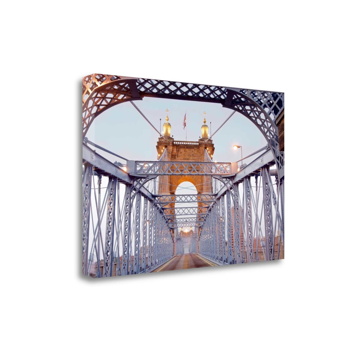 27' Spellbinding Suspension Bridge Giclee Wrap Canvas Wall Art