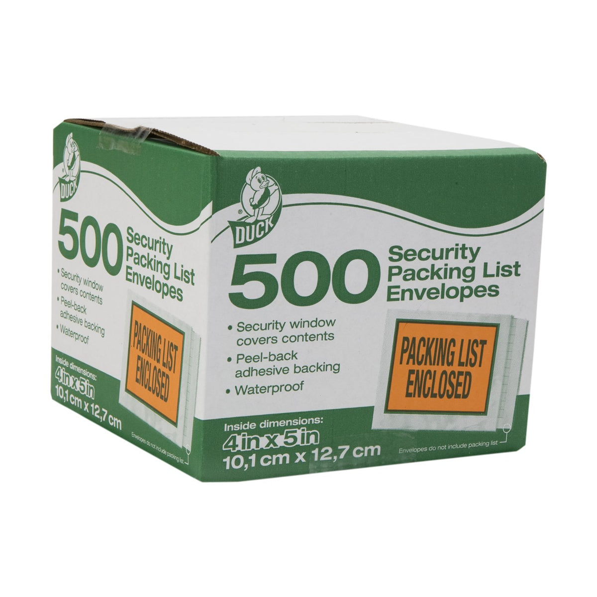 Duck Brand Security View Packing List Envelopes, 5.5 X 4.5-Inch, 500-Count (394742)