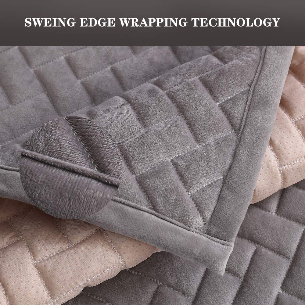 Tewene Couch Cover, Sofa Cover Couch Covers Sectional Couch Covers Anti-Fading Sofa Slipcover For Dogs Cats Pet Love Seat Armres