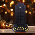 Die Hard Advent Calendar 2024,Wooden 24 Days Diehard Christmas Countdown Calendar for Kids Christmas Advent Gifts Home Table Par