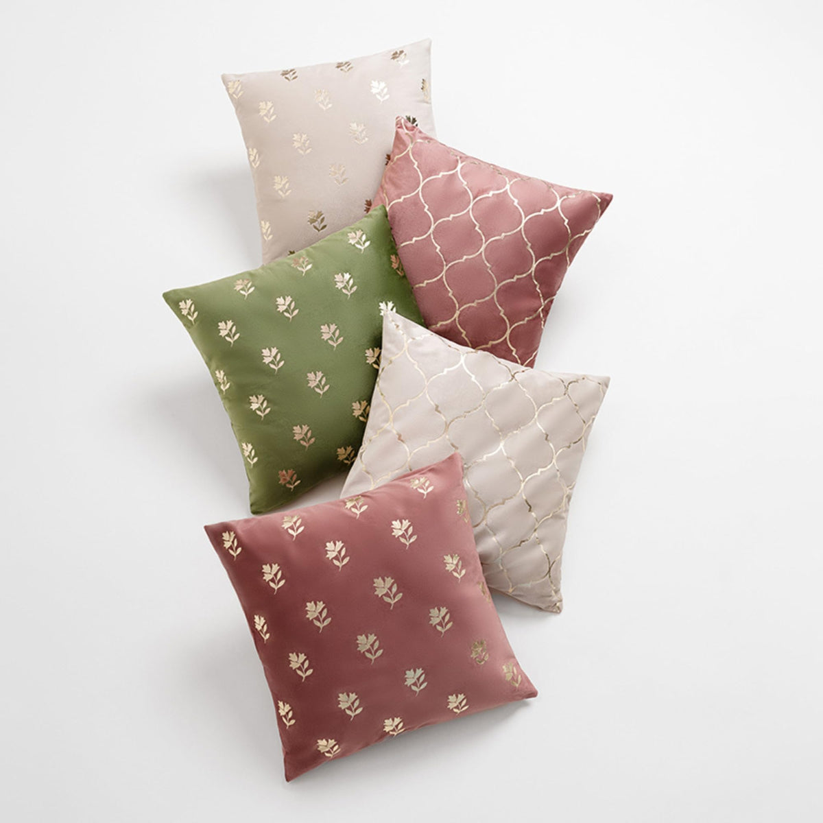 Haus & Kinder Digital Printed 100% Cotton Cushion Cover | Throw Pillow Cushion Covers For Sofa Living Room | 16Inch X 16Inch