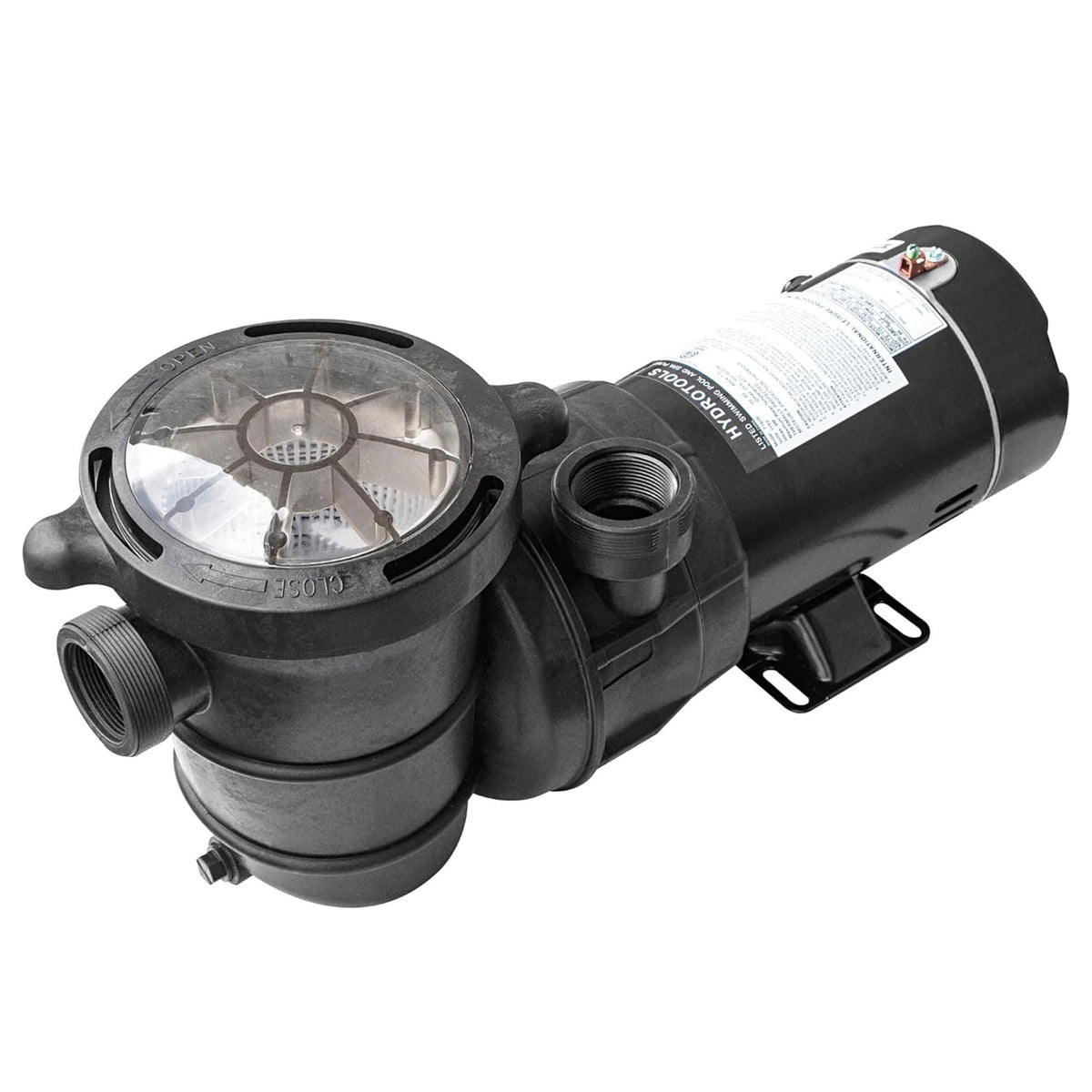 Swimline Hydrotools Swimming Pool Pump For Above Ground Pools | 1.0 Hp, Vertical Discharge, 5280 Gph Filter Pumps | 115 V, Power