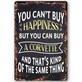 Corvette Signs Corvette Gifts For Men Funny Garage Car Metal Tin Sign Corvette Poster Room Man Cave Decor Room Accessories 812 I