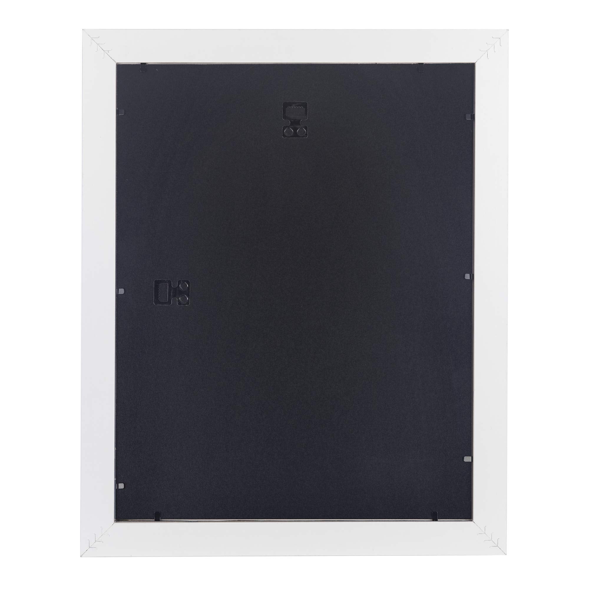 Hogaryo 11X14 Picture Frames White,Display Photos 8X10 With Mat Or 11X14 Without Inside,Horizontal And Vertical Display For Wall